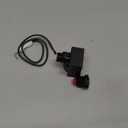 Igniter Push Button Ignition Kit for Fire Pit Gas Burner Grill Igniter Replacement with 11.8inch(300mm) Electrode Ignition Cable Wire for Outdoor BBQ Gas Patio Heater AA Electronic Battery