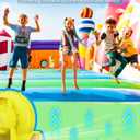 Bounce House Blower for Inflatables, 1100W 1.5HP Powerful & Portable Fan Pump for Inflatable Bouncy Castle, Jumper, Bubble House, Water Slide