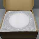 DaCakeWS Clear Acrylic Charger Plates 13", Set 10PCS Round Table Charger Plates Decoration Wedding,Party,Event（Acrylic Bead Clear 10）