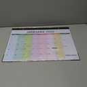 Desk Calendar 2026-2027, 18 Months Calendar from Jan. 2026 to Jun. 2027, 17" x 12" Large Desktop/Wall Monthly Calendar with Corner Protectors, Ample Space  Target for Home, School, Office (Colorful)