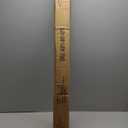 JEAREY 8.5FT Beach Umbrella for Sand Portable Outdoor Beach Umbrella with Sand Anchor Fiberglass Rib Push Button Tilt and Carry Bag,Navy-White Stripe