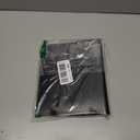 2 Pack 6x8 Photo Album Book Holds 64 Pictures, Art Portfolio Binder for 6 x 8 Pictures, Photo Albums for 6x8 Photos, 8x6 Sheet Protector Folder for Photos Artwork Drawings, Black