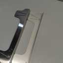 Stove Gap Filler, Stove Gap Covers Stainless Steel, Adjustable 13.8-27.5 In(2 Pack), Heat Resistant, Gas Stove Side Gap Protector, Silver