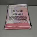 Delcast 2 Pairs Fleece Lined Tights for WomenFake Translucent Sheer Warm Thermal Pantyhose Leggings for Winter (Black, M)