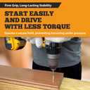 Coated Composite Deck Screws #10 x 2-3/4, Self Tapping Wood Screws and Deck Screws with Torx T20 Star Drive, Type 17 Point, Flat Head, 1 Free Bit Included (Dark Gray, 75), by YYL FASTENER