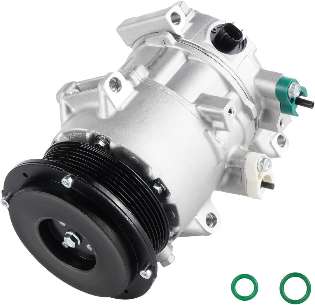 AC Air Conditioner Compressor with Clutch Fit for Toyota Camry 2.4L 2007-2008 2009 (built in Japan, from 03/2009), for RAV4 2.4 2006-2008, for Hiace 2006-2018 2.7L