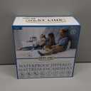 Queen Mattress or Box Spring Protector (8"-11" Depth) - Zippered Waterproof Encasement Hypoallergenic Premium Quality Cover Protects from Dust