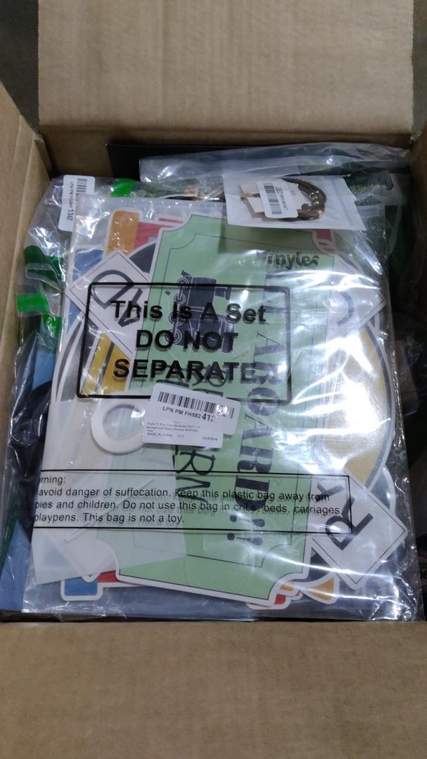 Half a Pallet of Mixed Items, Retail is Estimated