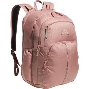 adidas Prime Backpack for Work, Travel Bag for Women and Men with Padded Compartment for Laptop, Warm Clay Pink/Black, One Size