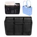 OUTXE Beach Bag Organizer Compatible with Baby Bogg Bag Accessories Inserts, Lightweight Mesh Insert Divider Pouch for Small Bogg Bags, Beach Tote Bags Insert for Organizing