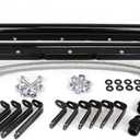 534-218/219 Fuel Rail Kit EFI 8AN LS Compatible with GM Gen III or IV LS1 LS3 L92 only fit for 300-136 300-137 intake manifold V8 Engines