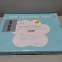 Smart Paws Large 76X62CM Pet Training Tray,Pet Training Pads Holder,Pet Toilet (Grey) (29.92x24.4 Inch (Pack of 1))