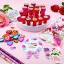 268 pcs Valentines Day Gifts for Kids Girls Boys Toddlers Classroom Valentines Goodie Bags Stuffers Valentine Gift for Kids Valentines Classroom Party Favors Prizes From Teacher