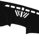 ACROPIX Dashboard Cover Compatible for Cadillac CTS 2010-2013, Non-Slip Polyester Black Dash Cover Mat Dash Board Protector Cover Car Parts