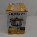 Crock-Pot 7 Quart Oval Manual Slow Cooker, Stainless Steel (SCV700-S-BR), Versatile Cookware for Large Families or Entertaining