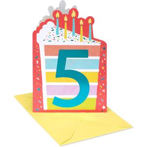 American Greetings 5th Birthday Card (Five is Great)