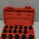 TEKTON 1/2 Inch Drive 6-Point Impact Socket Set, 17-Piece (8-24 mm) | SID92321 (No Storage)