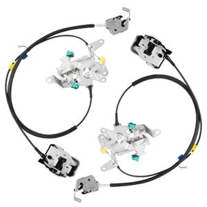 6C3Z28264A00A Door Lock Latch Actuator Rear Left and Right, Rear Driver and Passenger Side, Compatible with 1999-2007 Ford F250 F350 F450 F550 Super Duty, Repalces 6C3Z28264A01A 6C3Z-28264A01-A