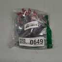 TXB3DOK 24" Large 3D Printed Dragon Bigger Fidget Animals Toys, Oversized Flexible Articulated Crystal Fidget Toy, Huge 3D Printed Dragon Gift for Desk and Home Decor (Black Red, 24 inch)