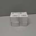 4 x Bathroom Sink Stopper with Anti-Odor, Faster Drainage, Universal Silicone Sink Drain Strainer, with Detachable Hair Catcher Drain Cover, Pop Up Basin Plug for 1.1~1.77 Drain Hole(White)