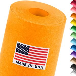 18" x 1200" (100 ft) Halloween Orange Construction Paper Roll  Made in USA Construction Kraft Paper Roll for School Projects, Colored Arts and Crafts, DIY, Bulletin Board, Decorations