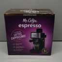 Mr. Coffee 4-Shot Steam Espresso Cappuccino and Latte Maker with Stainless Steel Frothing Pitcher