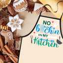 Xmeden Kitchen Apron for Mom, Apron Gifts for Women Husband Wife Friends, Kitchen Chef Aprons with 2 Pockets