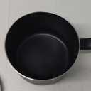 T-fal Specialty Nonstick Handy Pot with Glass Lid 3 Quart Oven Safe 350F Cookware, Pots and Pans, Dishwasher Safe Black