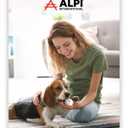 ALPI Chomp Ball - Durable Chew Toys for Dogs & Other Pets - Stimulating Dog Toys for Aggressive Chewers - Soft Dog Chews - 3-Pack, Assorted