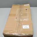 2 Pack Rubber Downspout Splash Block Rain Gutter Down Spout Drain Trays Gray