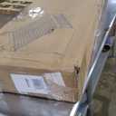 LINSY Solid Wood Bed Frame, Mid Century Modern Bed Frames Full Bedframe Wooden Platform Frame with Headboard and Slat Bases, No Box Spring Needed, Easy Assembly, Antique Walnut