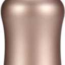 YOHKOH Mini Insulated Water Bottle With Bamboo Lid - 8.8oz Small Vacuum Insulated Water Bottle for Women Kids, 12 Hrs Hot & 24 Hrs Cold Stainless Steel Thermos Leak-Proof BPA-Free (8.8oz,Gold) (8.5 Ounces)