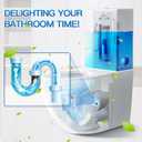 Vacplus Toilet Cleaner Tablets 30 Pack, Automatic Bowl & Tank Cleaner, Septic Safe, Powerful Cleaning, Prevent Stains & Deodorize