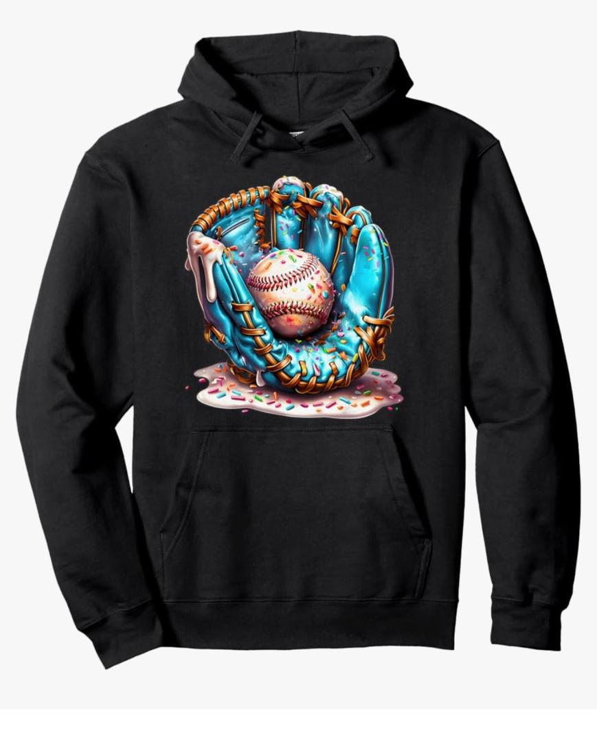 Baseball Life Style 101 Apparel Youth Drip Baseball Boys Kid Pullover Hoodie S