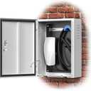 BMZX for Tesla Wall Charger Box Compatible with Tesla Wall Connector Gen 3, Indoor/Outdoor EV Charger Enclosure, Cable Organizer, Waterproof & Dustproof