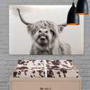 Western Cowboy Changing Pad Cover Super Soft Brown Cowhide