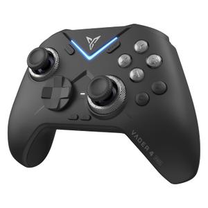 FLYDIGI Vader 4 Pro PC Controller Force Adjustment Lever Joystick, Hall & Micro Triggers, 1000Hz Report Rate, 4-Motor Stereo Vibration, 800mAh, Multi-Platform for PC/NS/Android/TV