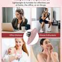 3-in-1 Body Sculpting Machine, Rechargeable Vacuum Massager for Skin Firming & Smoothing, Body Contouring Tool for Belly Arms, Legs & Back, Includes 2 Interchangeable Cups and Massage Oil