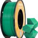 Kingroon High Speed PETG 3D Printer Filament 1.75mm, 3D Printer Rapid Filament for 30-600mm/s Hyper Printing Filament, Dimensional Accuracy +/- 0.03 mm, 1kg Plastic Spool(2.2lbs) (Green)