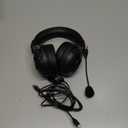 EKSA StarEngine Pro USB Gaming Headset - 7.1 Surround Sound for PC PS4 PS5 Xbox One, Over Ear Computer Headphones with Noise Cancelling Mic, Dual Chamber Driver, Game/Muisc Mode, Led Wired Headphones (Black Green)