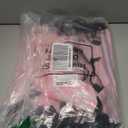 Artdone Nail Art Studs Glitter Kit, 12 grids 8 Colors 3D Charms and Pink Mix White Star Heart Moon Cute Nail Jewels for DIY Decoration