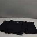 Miotan Boy Shorts Underwear for Women High Waisted Panties Cotton Boxer Briefs Full Coverage 4 Pack, Small