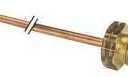 1663 Pigtail POL X 1/4"" Inverted Flare X 20""- 7/8"" HEX