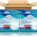 TENA Proskin Incontinence Super Briefs, Adult Diapers, Super Absorbency, Bladder Leaks Control, Large, 56 count