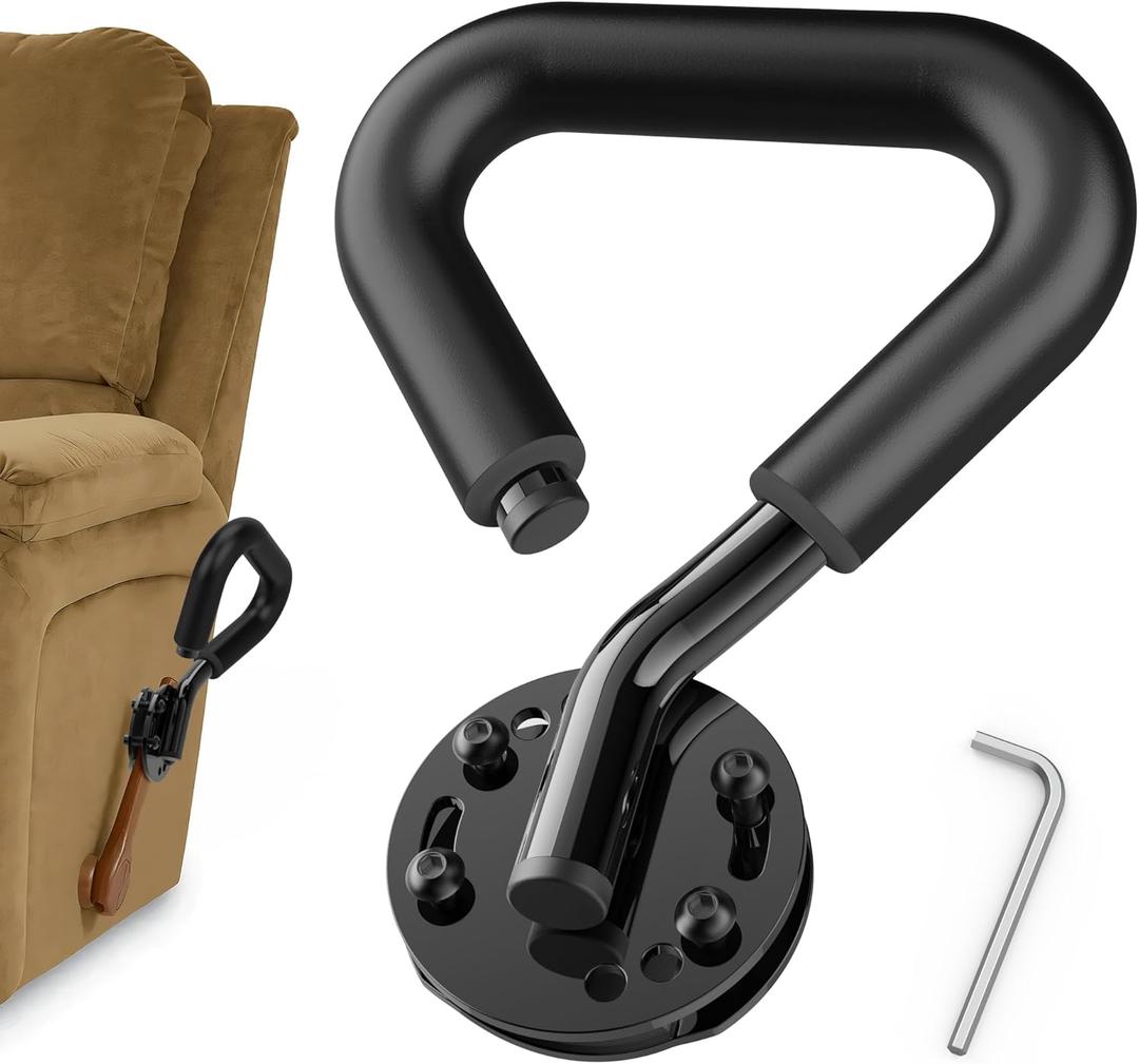 2026 New Modle Recliner Handle Extender Plus, Recliner Lever Extender with Foam Pad for Added Comfort, Recliner Chair Arm Extension for Elderly, Lazy Boy Lever Extender Control Recliner Handles Easily