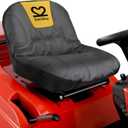Riding Lawn Mower Seat Cover, Heavy Duty 600D Polyester Oxford Tractor Seat Cover with Padded Cushion Surface, Durable Waterproof Seat Cover Fits Craftsman,Cub Cadet,Kubota Lawn Mower Tractor