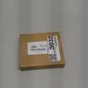 JQK Sliding Bolt Gate Latch, 6.3 Inch (Thick 2.4mm) Heavy Duty 304 Stainless Steel Barrel Bolt with Padlock Hole, Interior Door Latches Brushed Finish, DL300-BN