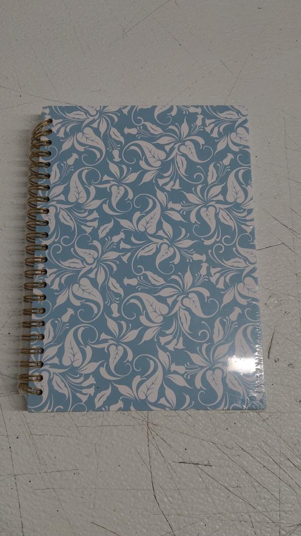 ISANOU Light Blue Preppy Bow Notebook Journal,Cute Gifts for Teen Girls Women,School Office Hardcover Spiral Notebook 5.5x8.3 Inch