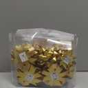 WRAPAHOLIC Matte Gold Gift Bow Assortment (12 Bows) for Birthday, Wedding, Christmas, Baby Shower, Bridal Showers