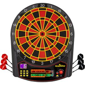 Arachnid Cricket Pro 450 Electronic Dartboard (Black/red)